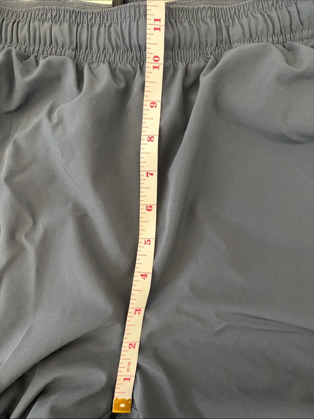 adidas Men’s Gray Athletic Joggers. Zip bottoms. 31” long. 11” rise.
